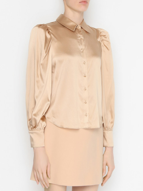 Блуза из смешанного шелка Alice+Olivia - МодельВерхНиз