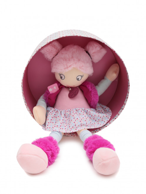 Кукла из текстиля в коробке DouDou et Compagnie - Общий вид