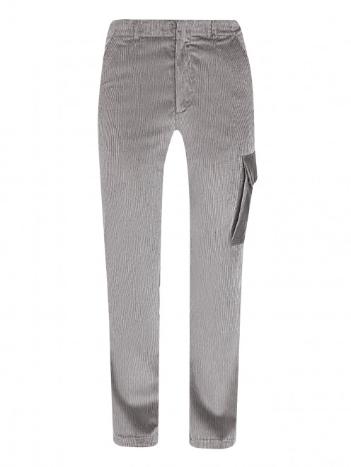 Вельветовые брюки из хлопка с накладным карманом Paul Smith - Общий вид