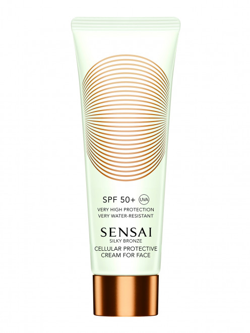 Солнцезащитный крем для лица SPF50+ Sensai Silky Bronze 50 мл Sensai - Общий вид