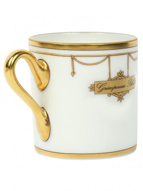 Кофейная чашка с узором Ginori 1735 - Обтравка1