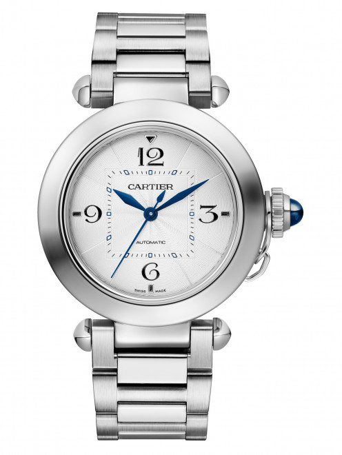 Часы с автоподзаводом на стальном браслете Cartier - Общий вид