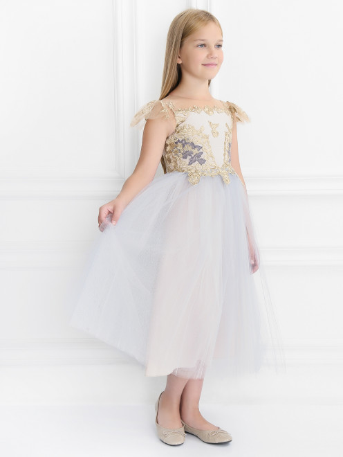 Платье с пышной юбкой Rhea Costa - Модель Общий вид
