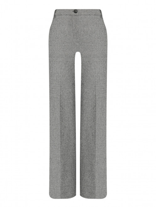 Трикотажные брюки с узором Weekend Max Mara - Общий вид