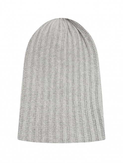 Однотонная шапка из кашемира и шерсти Malo - Общий вид