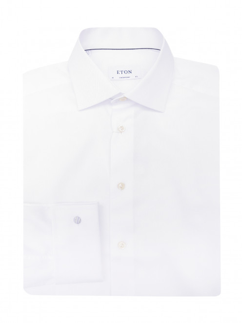 Рубашка из хлопка прямого кроя Eton - Общий вид