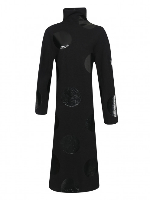 Платье-миди из шерсти свободного кроя Sportmax - Общий вид