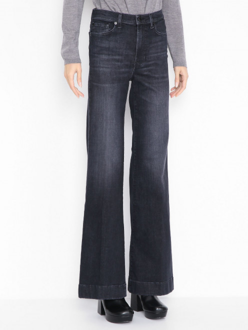 Расклешенные джинсы с карманами 7 For All Mankind - МодельВерхНиз
