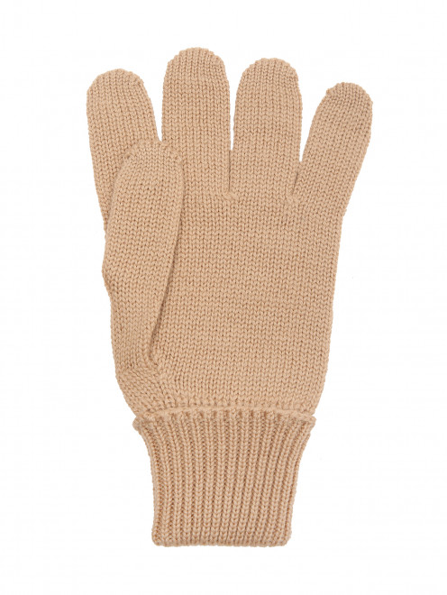 Шерстяные перчатки со стразами IL Trenino - Обтравка1