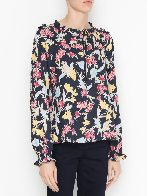Блуза с цветочным узором Max&Co - МодельВерхНиз