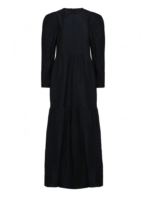Платье-миди из фактурной ткани Rohe - Общий вид