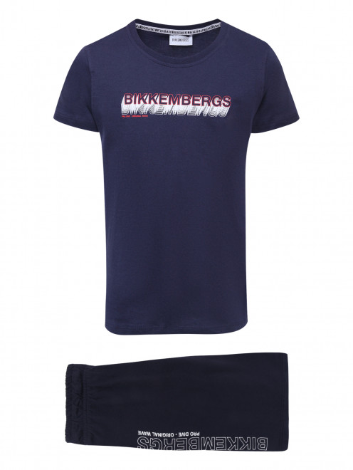 Костюм: футболка и шорты Bikkembergs - Общий вид