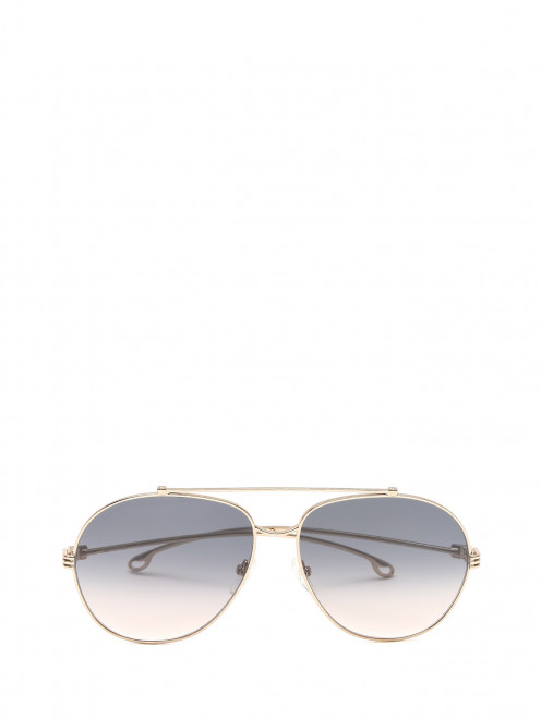 Солнцезащитные очки в оправе из металла Etro - Общий вид
