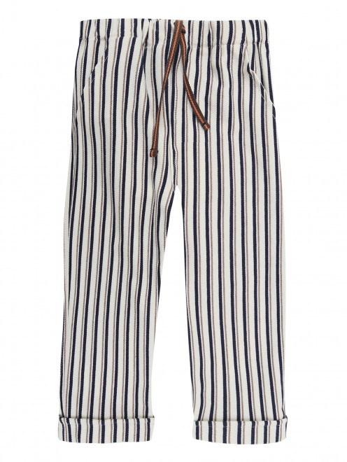 Хлопковые брюки на резинке Aletta - Общий вид