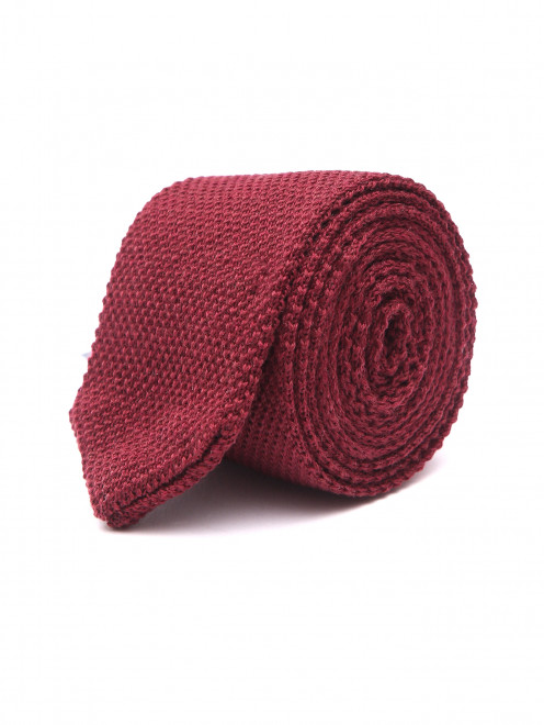Трикотажный галстук из шерсти LARDINI - Общий вид