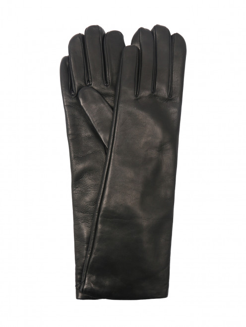 Высокие перчатки из гладкой кожи Weekend Max Mara - Общий вид