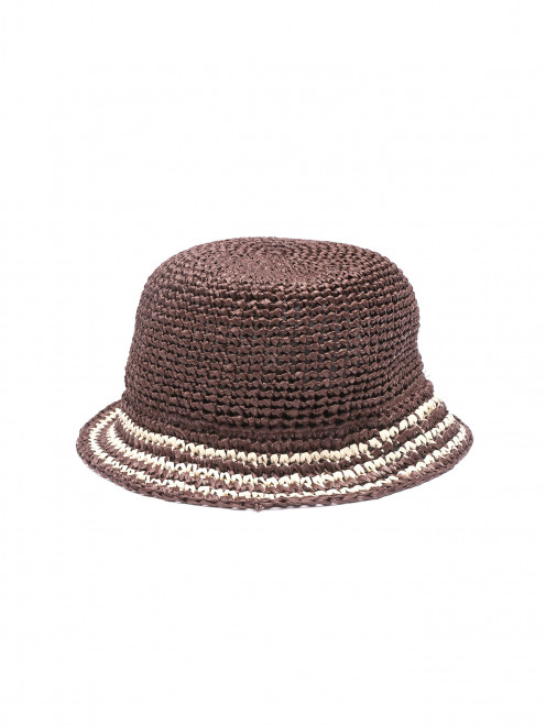 Плетеная шляпа из вискозы Max Mara - Общий вид